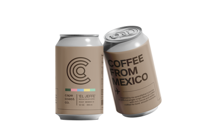 'El Jeffe' — Ready-to-Drink Coffee Cans